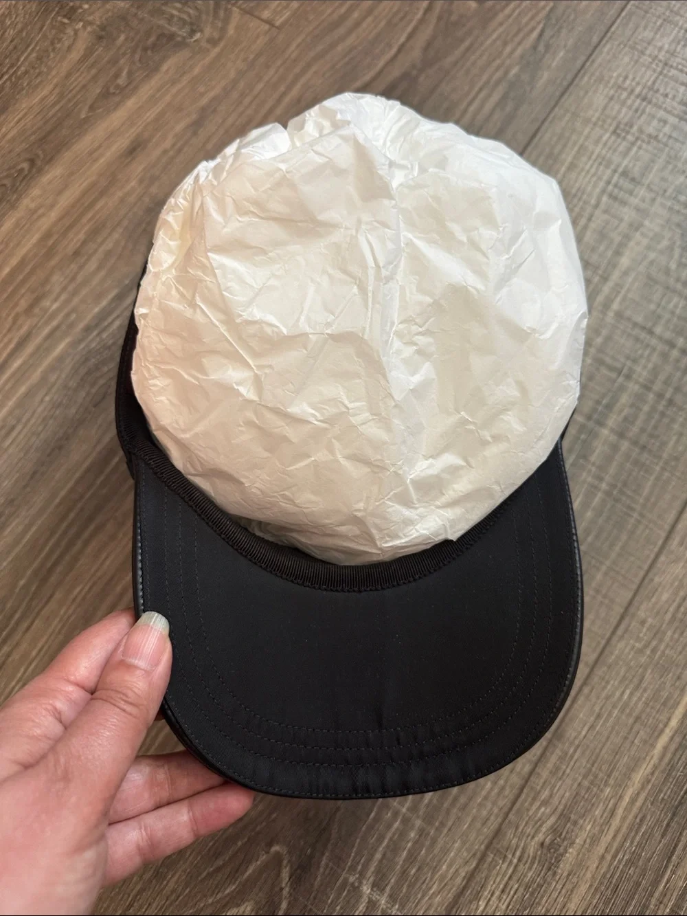 Gucci Logo Web Nylon Baseball Cap